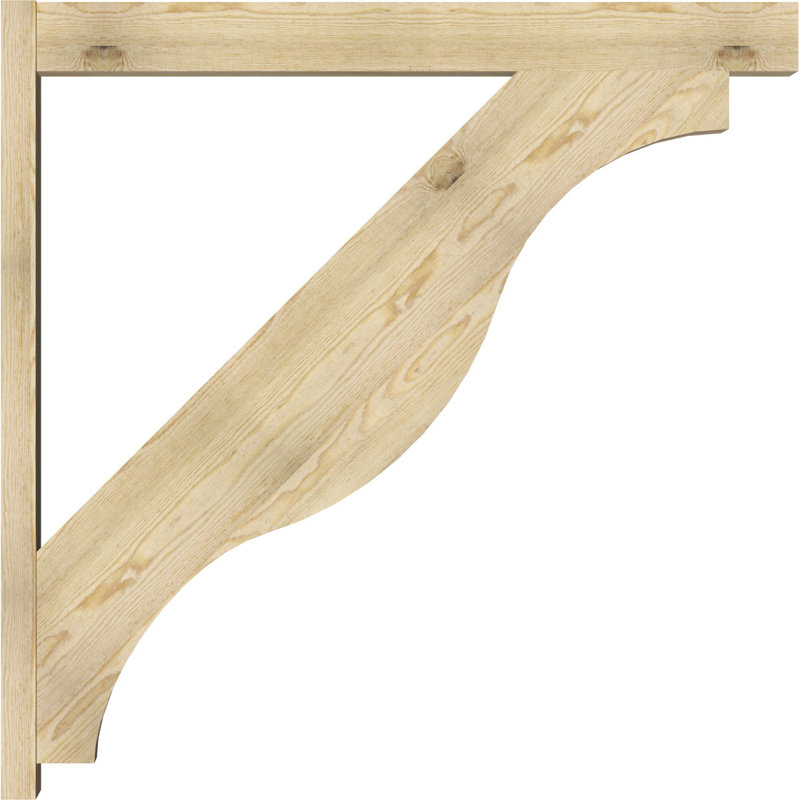 Jeu de blocs Funston, Sapin Douglas de 6 po (sciage brut), P 46 po x H 46 po