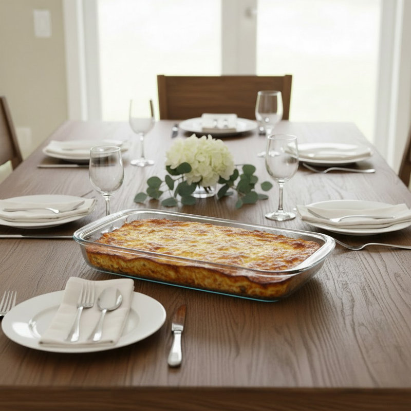 2.3 Quart Rectangular Glass Baking Dish