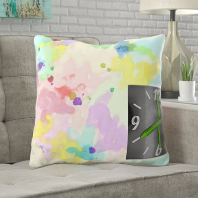 Outdoor Reversible Throw Pillow