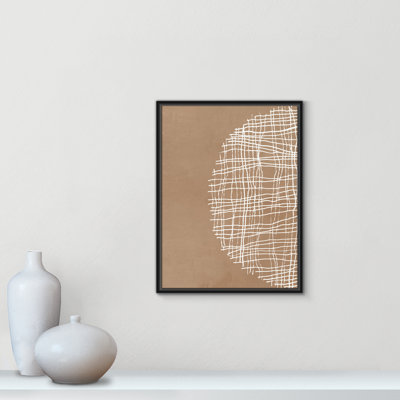 «Basketweave Basket Weave Circle I Print» par Tom Reeves