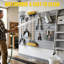 Système d'organisation de garage robuste en PVC 8 pi x 4 pi Slatwall-273440062