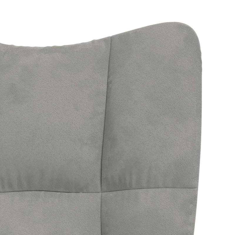 Cheong Upholstered Swivel Armchair, Light Gray Polyester