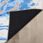 Tapis bleu à tissage plat en marbre Nuzzo Dunes-87093989