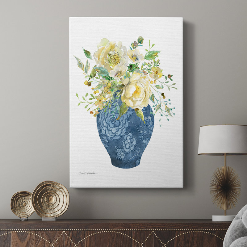 Sunny Chinoiserie I - galerie sur mesure, H 27 po x l 18 po