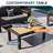 Outdoor Aluminum Patio Coffee Table