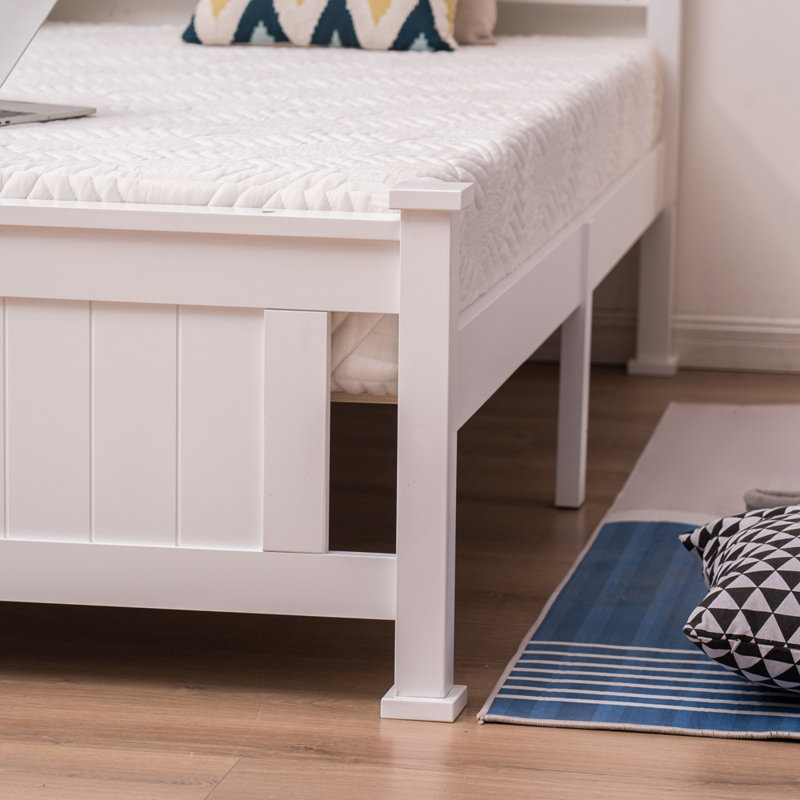 Straussview Solid Wood Slat Bed, Queen