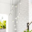 Bigham 12 - Light Cluster Teardrop Pendant-1375997303