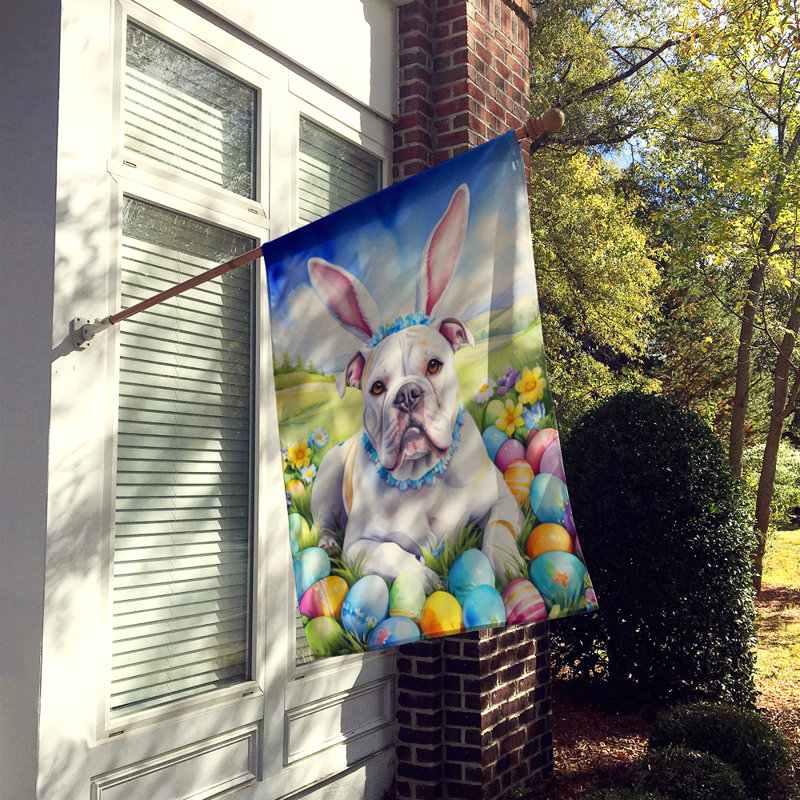 Easter Egg Hunt Double Sided 40'' H x 28'' W Polyester Easter House Flag