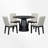 4 - Person Pedestal Dining Set-226374034