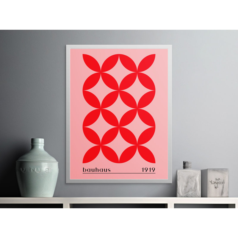 Cadmore Single Picture Frame Print, 35.56 cm H x 27.94 cm W, Red