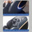 Slate Blue Multifunctional Electric Full-Body Massage Chair with Heating Function