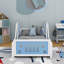 Lit plateforme simple avec roulettes Classic-114415541
