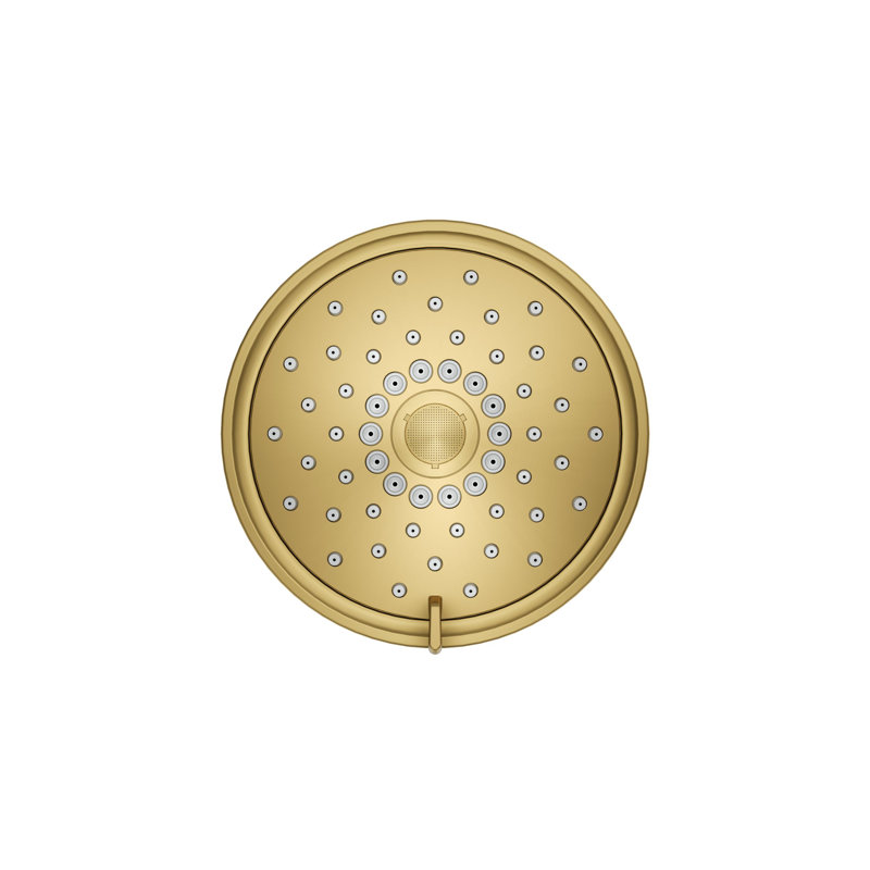 Kohler Purist 2.5 Gpm Multifunction Wall Mount Showerhead, Three Spray Settings, 5.5" High Pressure Spray Head