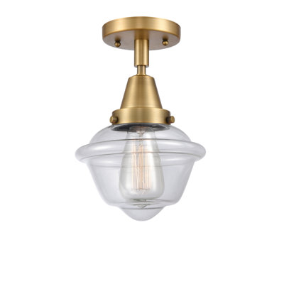 Grourke Glass Flush Mount