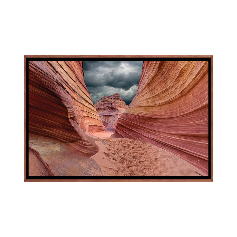 Riders On The Storm by Danilo Cesar Faria - Floater Frame Print on Canvas