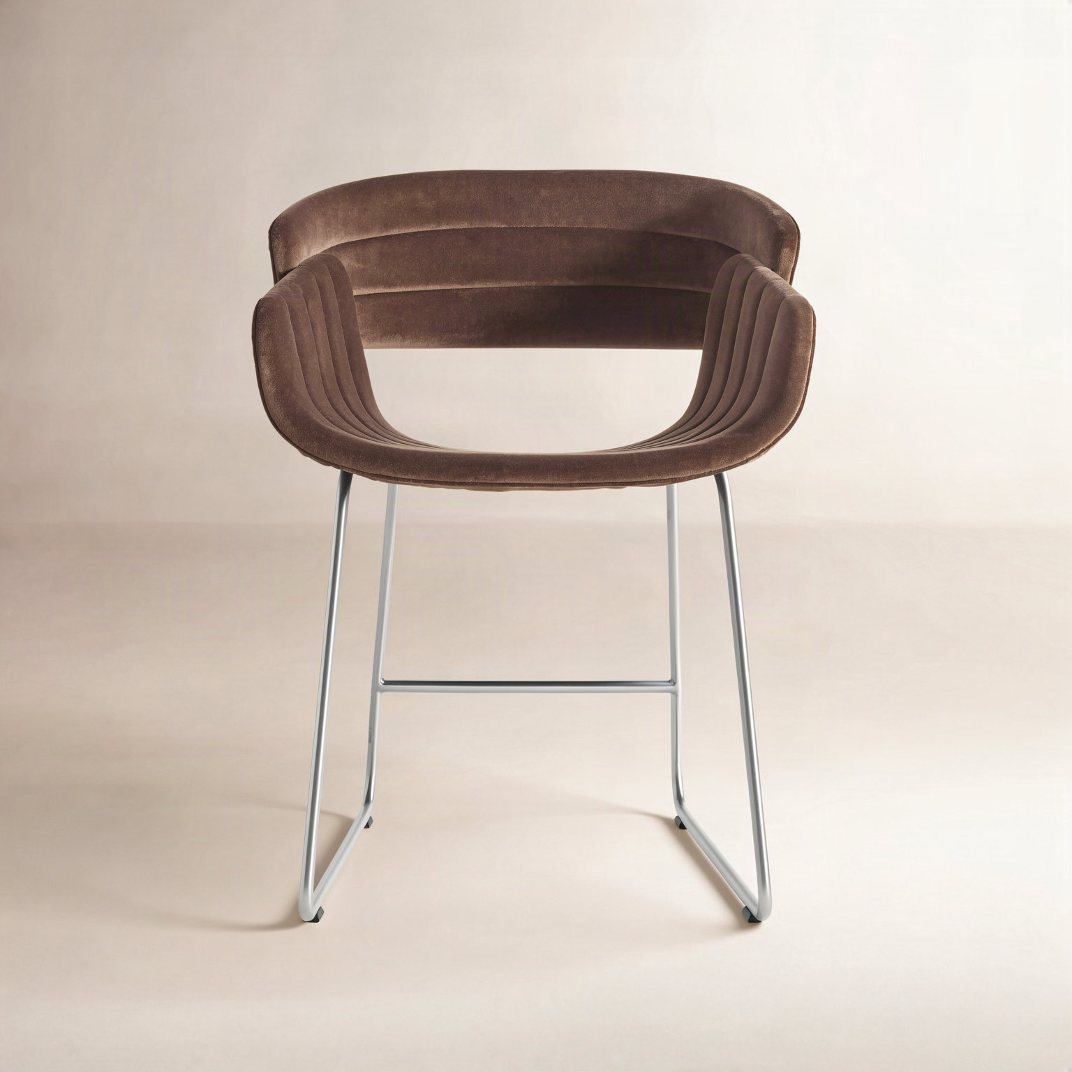 Racer Dining Armchair, Coffee