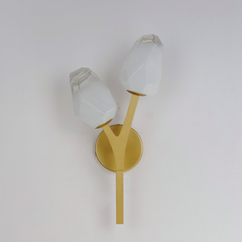 Dreanda Steel Wallchiere, Natural Aged Brass