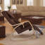 Chaise berçante confortable à pression de massage complète avec coussin en coton