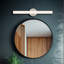 Tectra 24-in Black dimmable LED Wall Sconce-1952623462