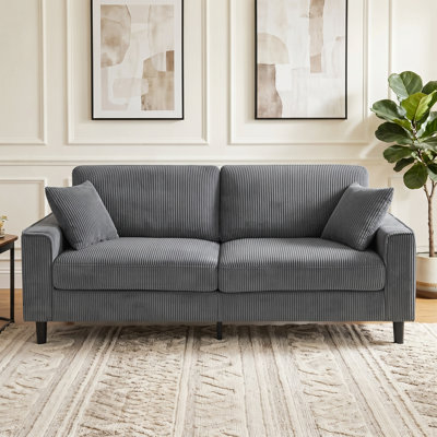 Heron 82" Corduroy Sofa