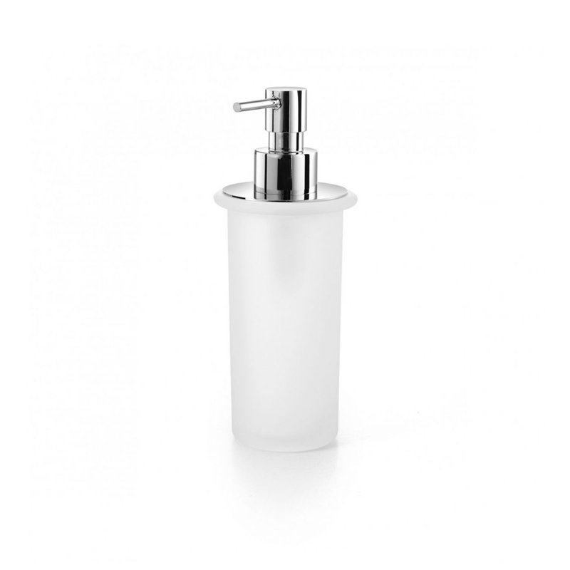 Duemila Bathroom Accessory, Frosted Glass