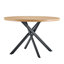 Table de salle à manger ronde et pliable pour petits espaces - Matériau en bois aggloméré-161833360
