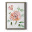 Rose Contour - Peinture sur toile encadrée-614563075-614563074