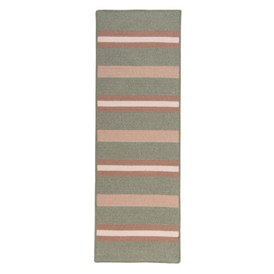 Tapis vert tressé Winkel