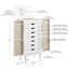 Naithan 18'' Wide Jewelry Armoire-482776396