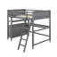 Lit mezzanine double avec tiroirs et bureau Jamarus-687564419