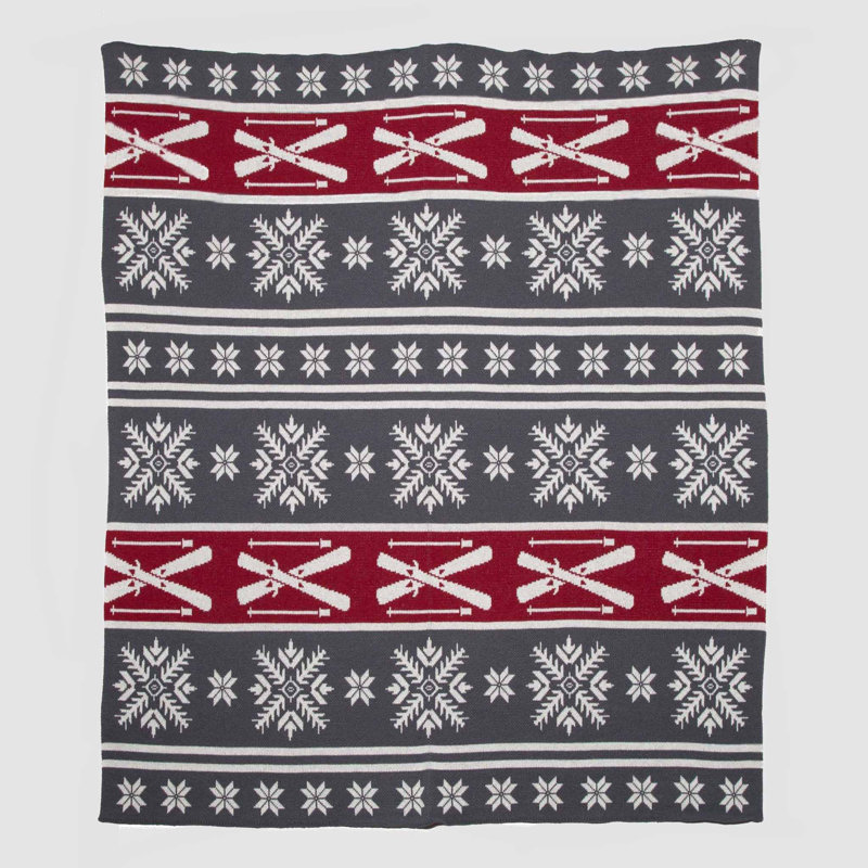 In2Green Winter Sports Heritage Throw