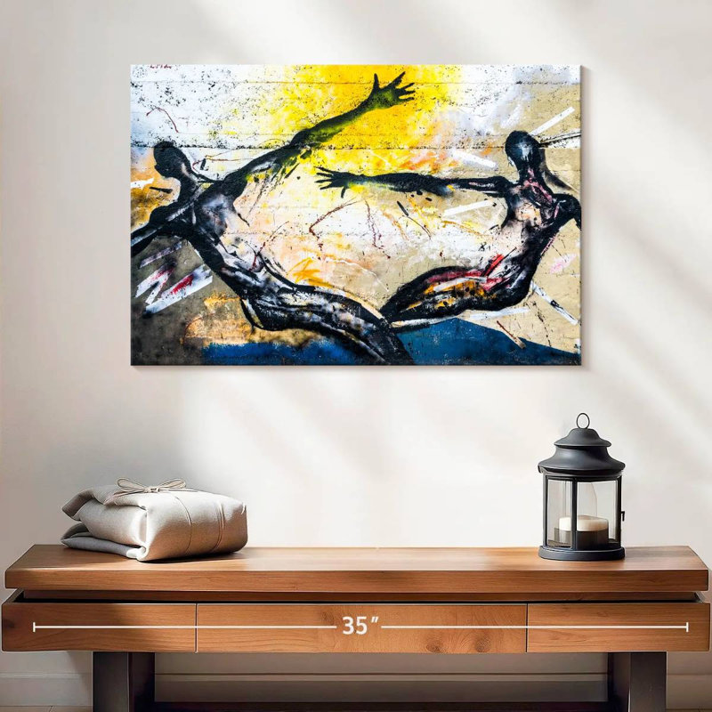 Graffiti Souls, reproduction sur toile, H 16 po x l 24 po x P 1,25 po