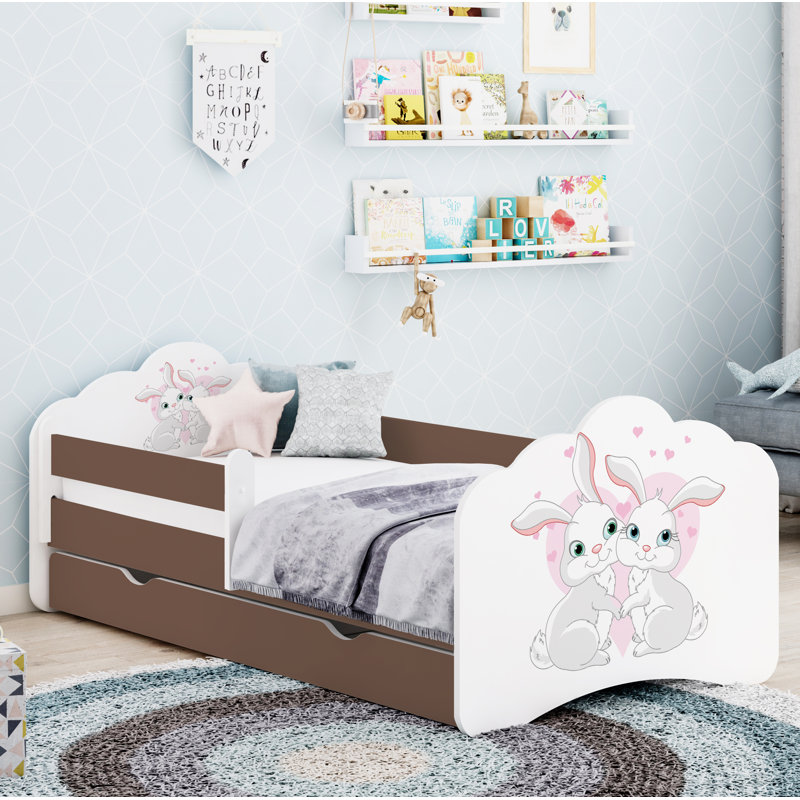 Courtois Cabin Bed Themed Beds, 56.5 x 70 x 140cm, Cappuccino