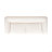 90.5" Sherpa Sofa, Ivory White Boucle