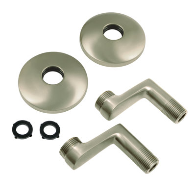 Kingston Brass Ksel266Sn Elbow For Ks266Sn Tub Filler, Brushed Nickel