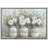Bottled Plant Thankful Grateful Blessed Inspirational Green Floral Rustic Mason Jar Large Canvas Print Wall Art-98635537-119461002-98635535
