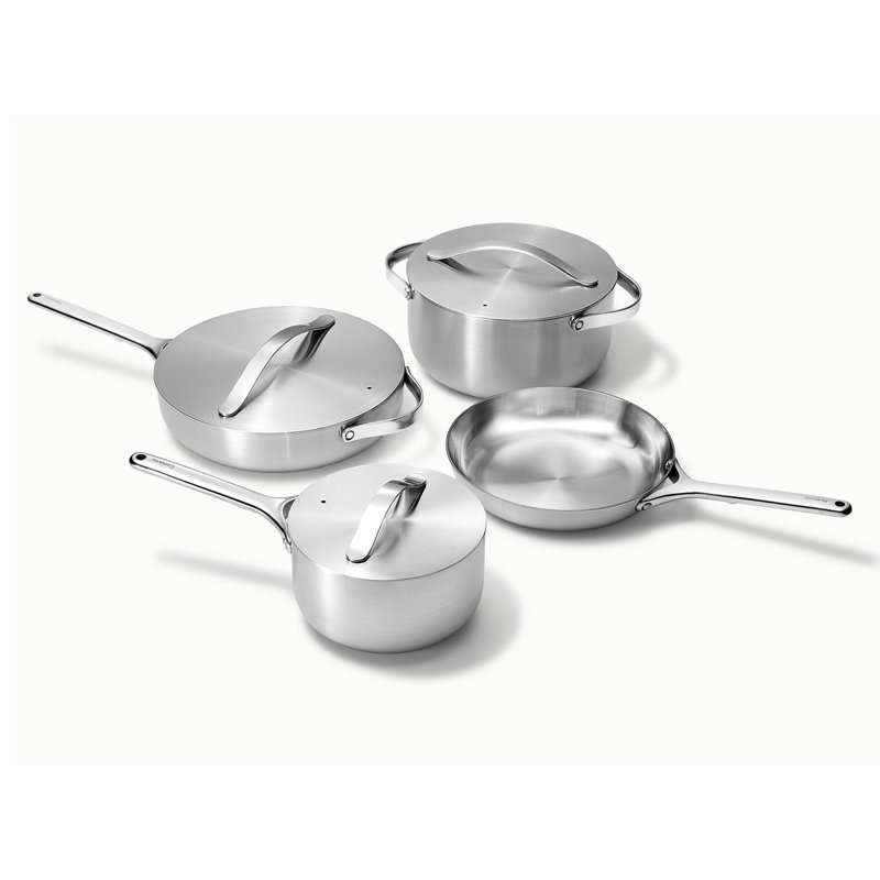 Caraway Batterie de cuisine en acier inoxydable