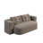 78.7" Convertible Folding Sofa Bed With Multi Functional Blanket And 2 Soft Pillows,Modern Corduroy Convertible Sleeper Sofa Bed With Deep Seat For Living Room, Apartment,-1735664463