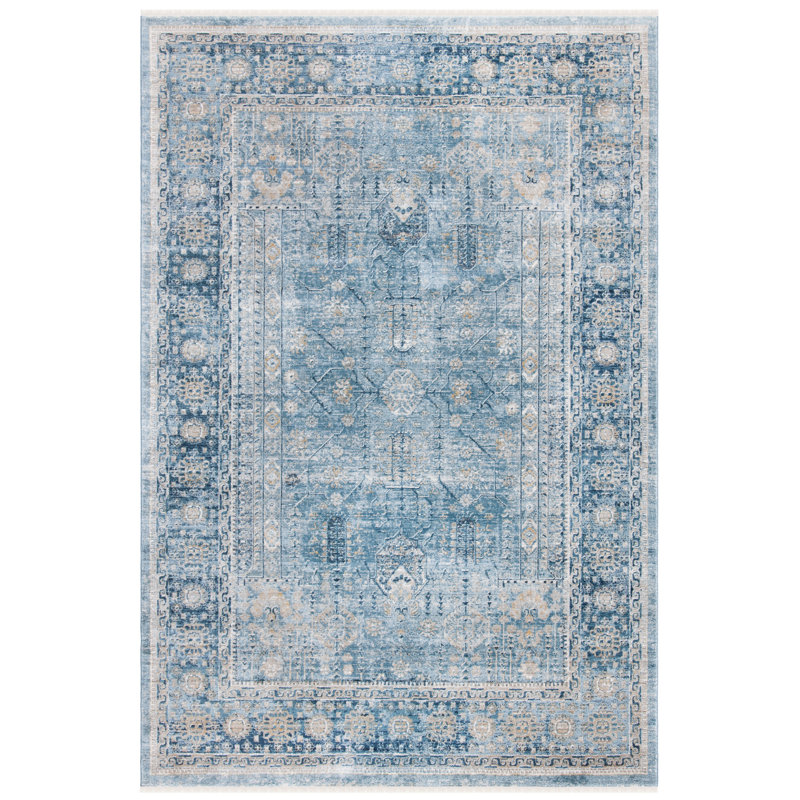 Rumsey Performance Oriental Rug, Rectangle 6' x 9'