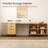 60" Fluted Executive Desk-1467868495