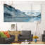 Winter Fjords I - 3 pièces, impression sur toile-586575217