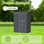 5 ft. x 3 ft. Metal Storage Shed with Lockable Door