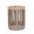 Outdoor Rattan rope & Acacia Wood Side Table-1230135539