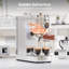 HiBREW Stovetop Semi-Automatic Espresso Machine Espresso Maker with Frother