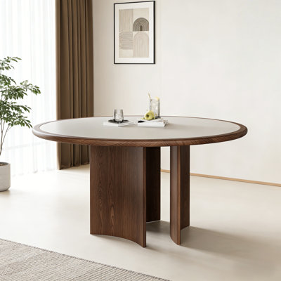 Table de salle à manger à conception française rétro et simple