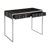 Ganessa Glass Top Metal Base Writing Desk