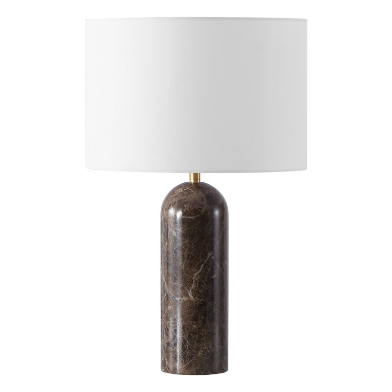 Lampe de table en marbre Ansonia Tunbridge, Travertine