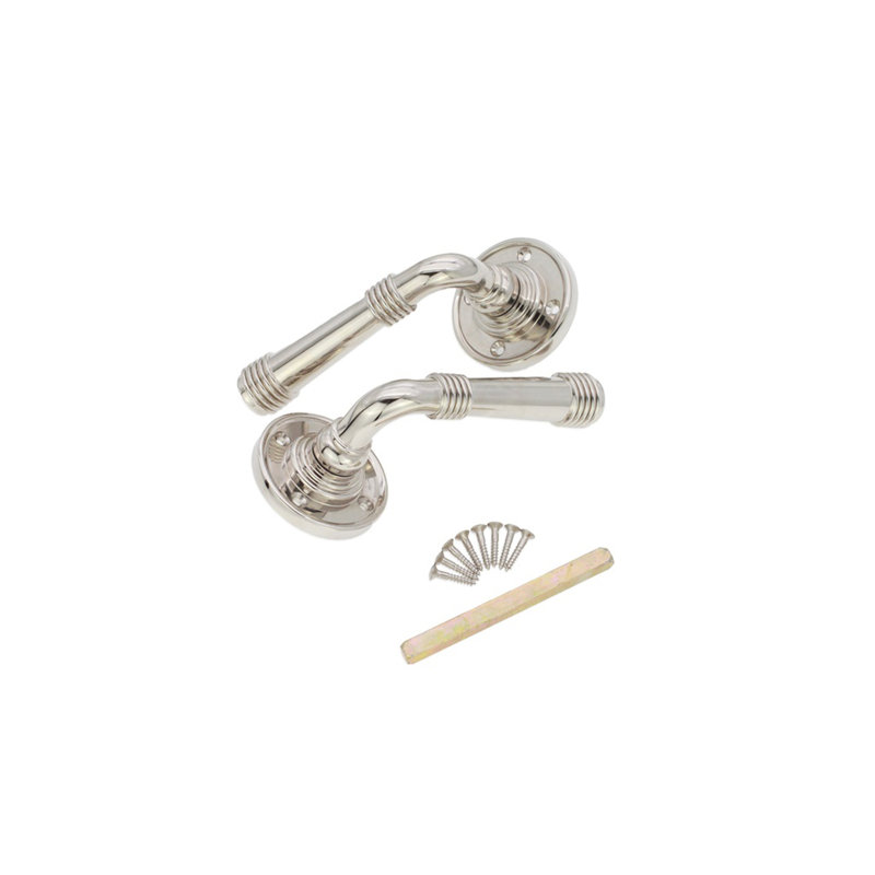 Beehive Lever on Rose Polished Nickel