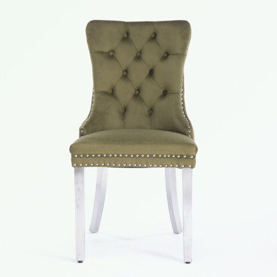 Junxi 20'' H Tufted Upholstered Side Chair