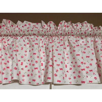 Jarmo Cotton Blend Floral Tailored Window Valance
